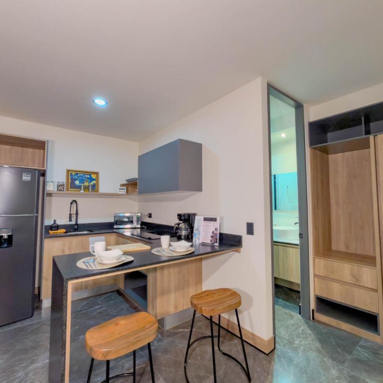 Modern Loft in Torre Luum, Pool, Gym y AC 204 - Apartamento de 1 dormitorio - 5