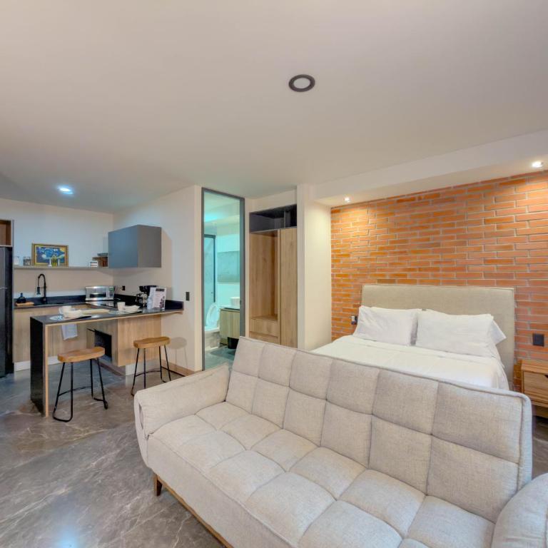 Modern Loft in Torre Luum, Pool, Gym y AC 204 - Apartamento de 1 dormitorio - 9
