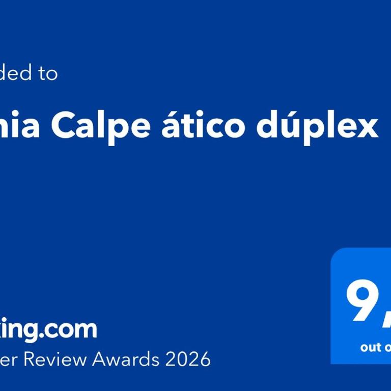 Bahia Calpe ático dúplex - Three-Bedroom Apartment - 3
