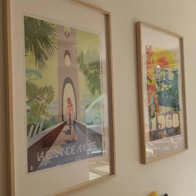 T2 cabine avec piscine, terrasse & plage à pied - Appartamento con 1 Camera da Letto - 17