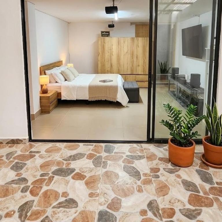 Pilarica Gardens - Habitación Doble Estándar con vistas al jardín - 2 camas - 1