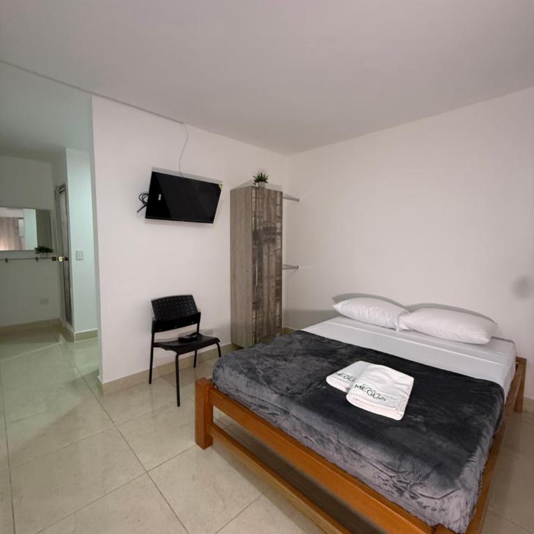 Apartaestudio grupal privado dentro de hotel - Habitación Doble Grande - 6
