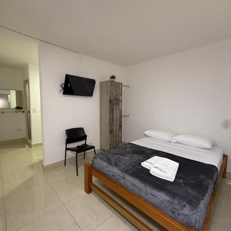 Apartaestudio grupal privado dentro de hotel - Habitación Doble Grande - 7