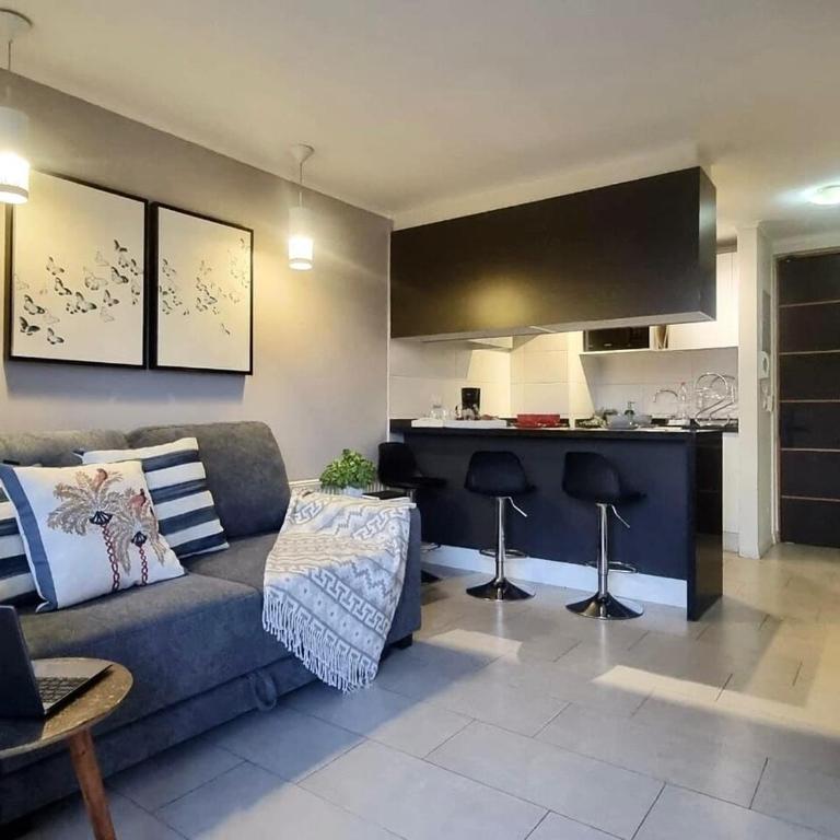 Departamento en Las Condes cómodo y conectado Free Parking Metro Manquehue - Two-Bedroom Apartment with City View - 10
