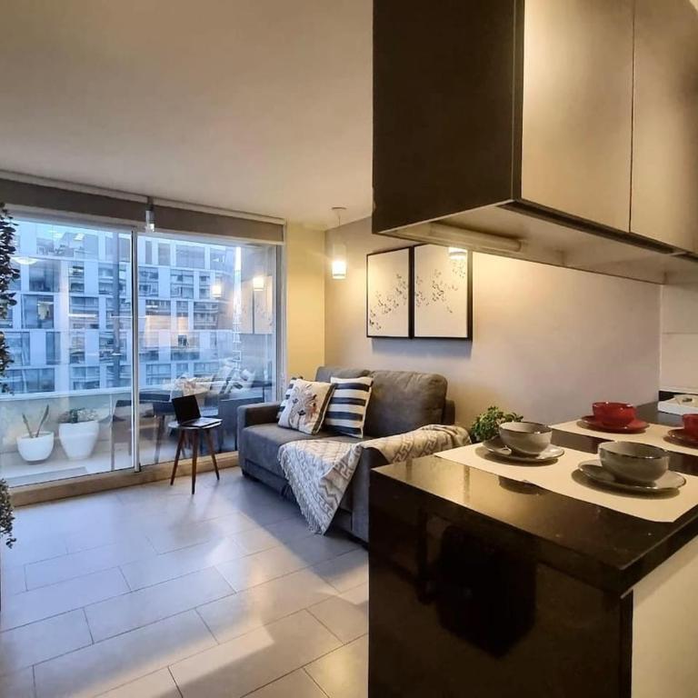 Departamento en Las Condes cómodo y conectado Free Parking Metro Manquehue - Two-Bedroom Apartment with City View - 5