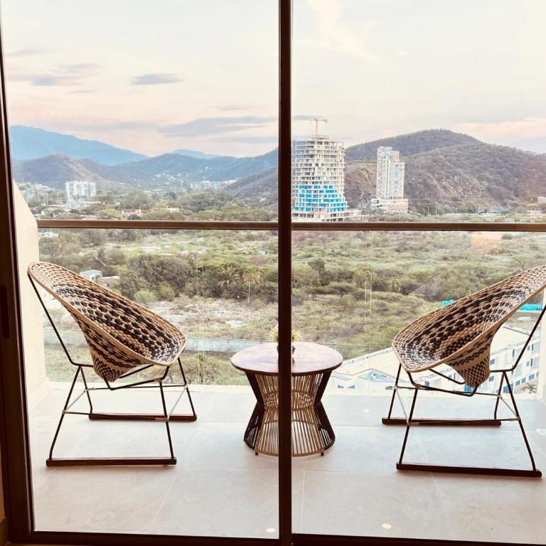 Loft de lujo con vista al mar, la sierra, terraza con piscina y jacuzzis - Apartamento de 1 dormitorio - 7