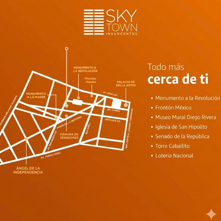 Loft a pasos Reforma | Alberca Gimnasio | Spa - One-Bedroom Apartment - 44
