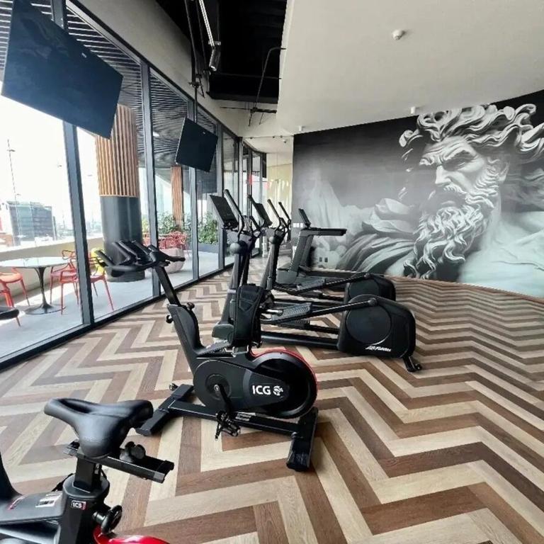 Loft a pasos Reforma | Alberca Gimnasio | Spa - One-Bedroom Apartment - 47