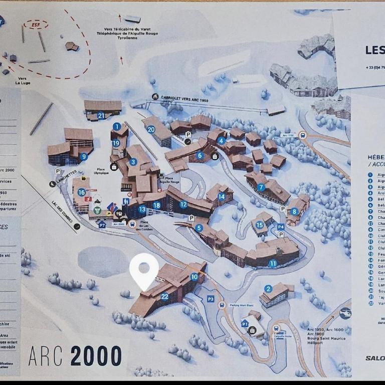Plein Sud, skis aux pieds, linge & ménage inclus---South-facing, SKI-IN-OUT, all included---Arc 2000, Le Varet - Appartement 1 Chambre avec Balcon et Vue sur les Montagnes - 25