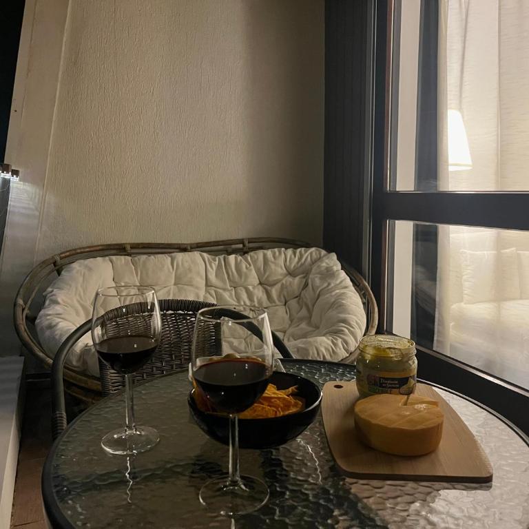 Nid du Lac - Studio cosy & moderne au bord du lac avec terrasse - One-Bedroom Apartment with Balcony and Mountain View - 21