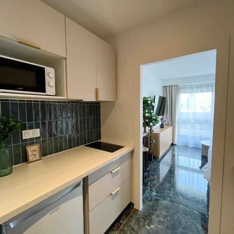Nid du Lac - Studio cosy & moderne au bord du lac avec terrasse - One-Bedroom Apartment with Balcony and Mountain View - 16