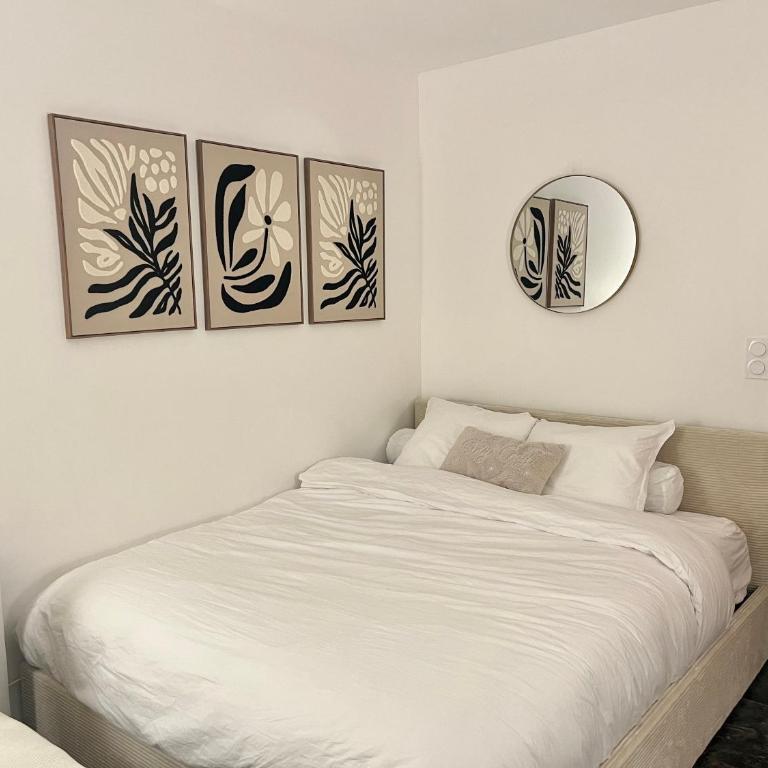 Nid du Lac - Studio cosy & moderne au bord du lac avec terrasse - One-Bedroom Apartment with Balcony and Mountain View - 7