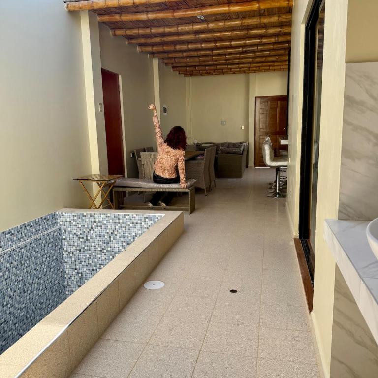 Paracas Casa con piscina 3 habitaciones 400 soles hasta 12 personas 9 5 1 7 8 6 6 2 2 - Casa de 3 dormitorios - 11
