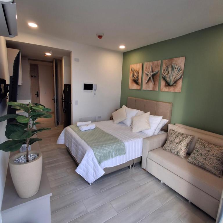 Lujoso Apartasuite terraz - playa dormida - Apartamento de 1 dormitorio - 14