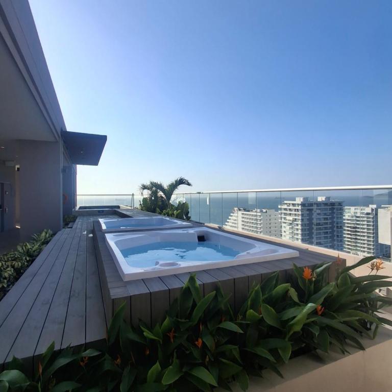 Lujoso Apartasuite terraz - playa dormida - Apartamento de 1 dormitorio - 16