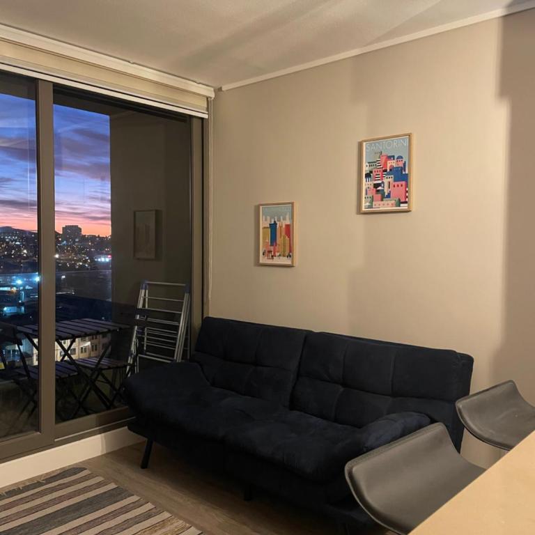 Departamento con vista a coquimbo y bahía - Deluxe One-Bedroom Apartment with City View - 6