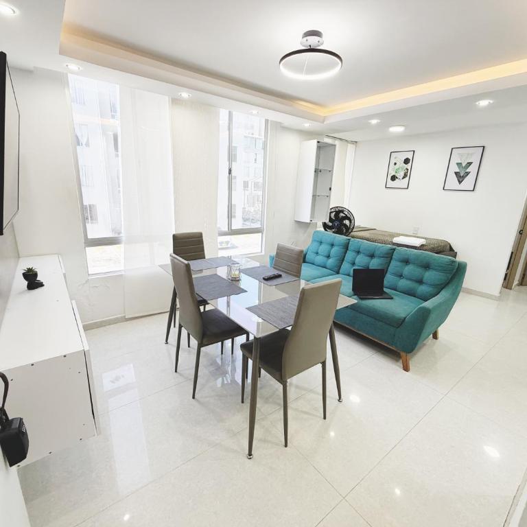 Moderno al norte Full equipado 2 aires y 6 camas - Apartamento de 2 dormitorios - 3