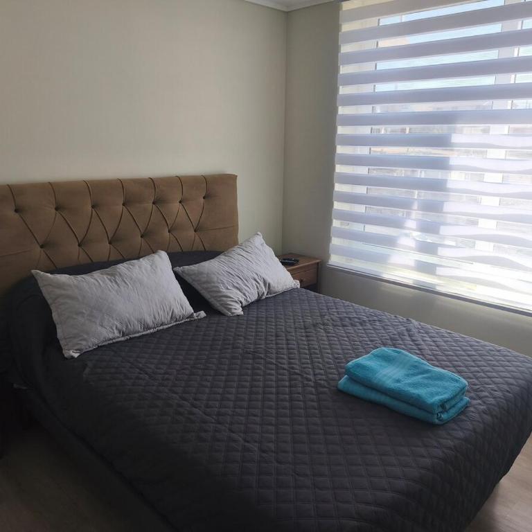 Departamento Con piscina en la terraza y cerca de Viña - One-Bedroom Apartment - 15