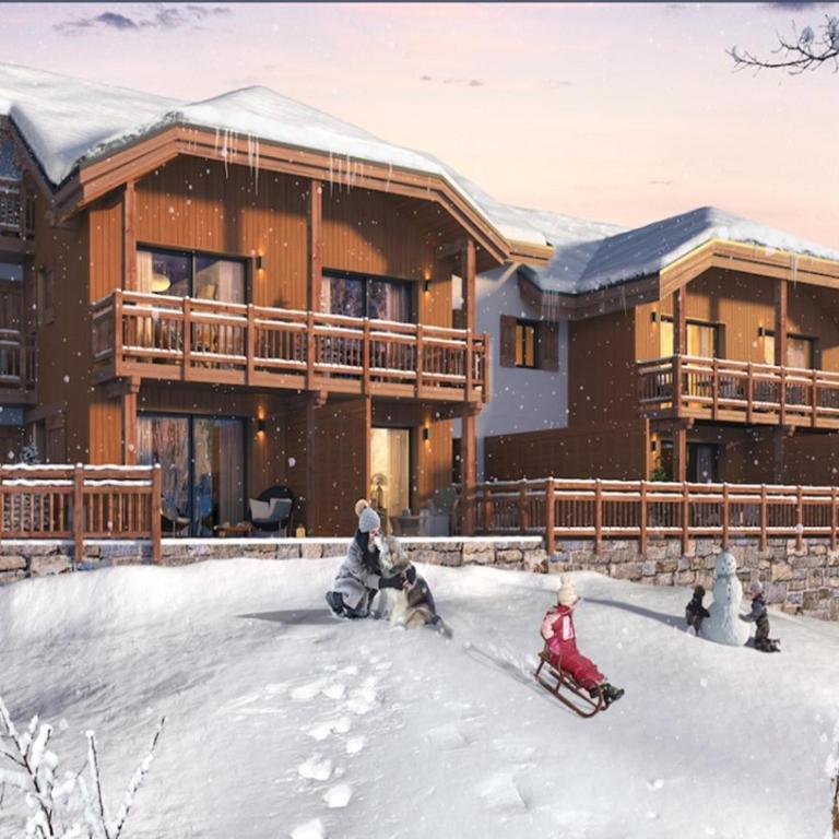 Duplex prestige avec animaux - Vue sur pistes - 9 pers. - FR-1-445-237 - Apartamento - 17