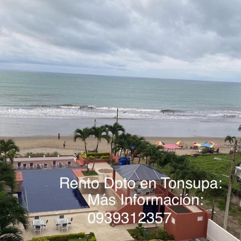 Departamento frente al mar, Marina Grande -Tonsupa - Three-Bedroom Apartment - 1