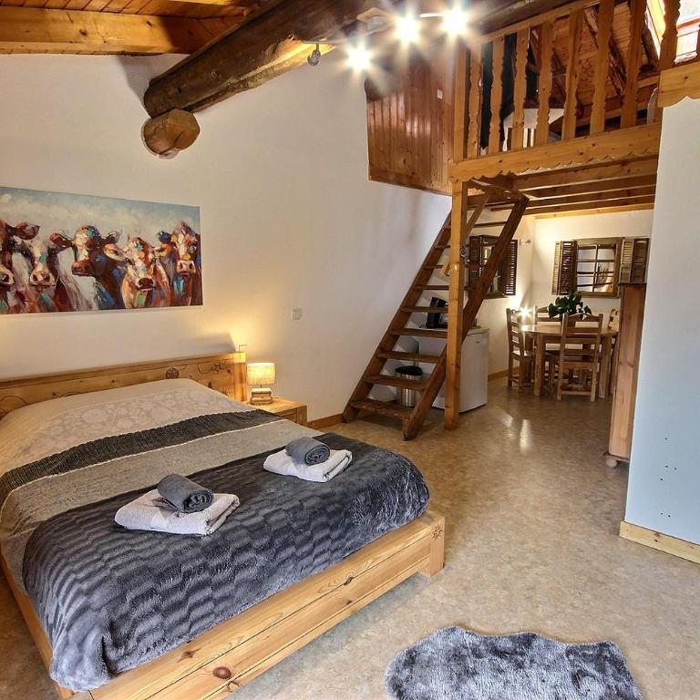 Les Balcons du Molliebon - Chambre Familiale - Vue sur Montagne - 5