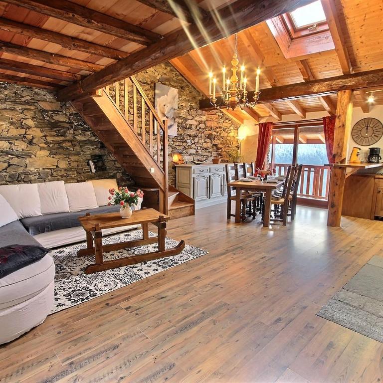 Les Balcons du Molliebon - Appartement 1 Chambre avec Balcon et Vue sur les Montagnes - 8