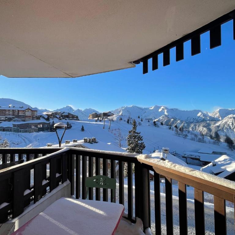 Plein centre Alpe d'Huez vue panoramique - One-Bedroom Apartment - 6