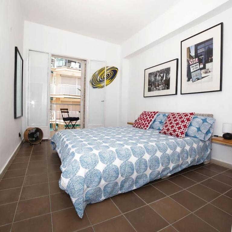 A 30 pasos de la Playa de Gandia Aire acondicionado Wi-Fi Colonia DUCAL - Two-Bedroom Apartment - 7