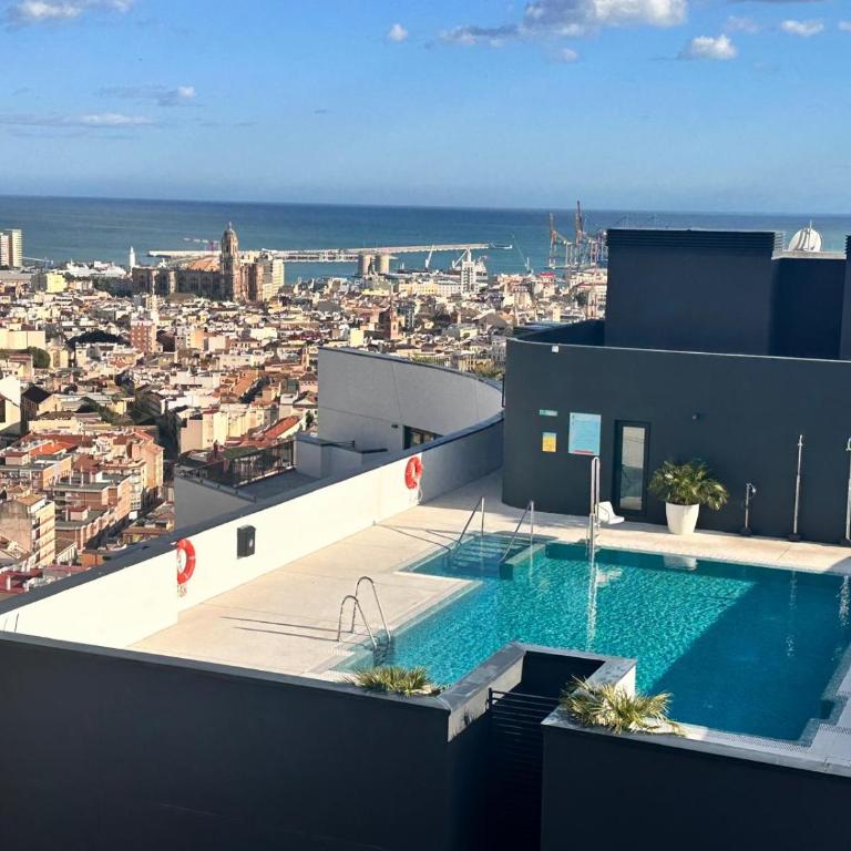 Malaga Skyline 26 with parking and pool - Apartamento de 1 dormitorio - 19