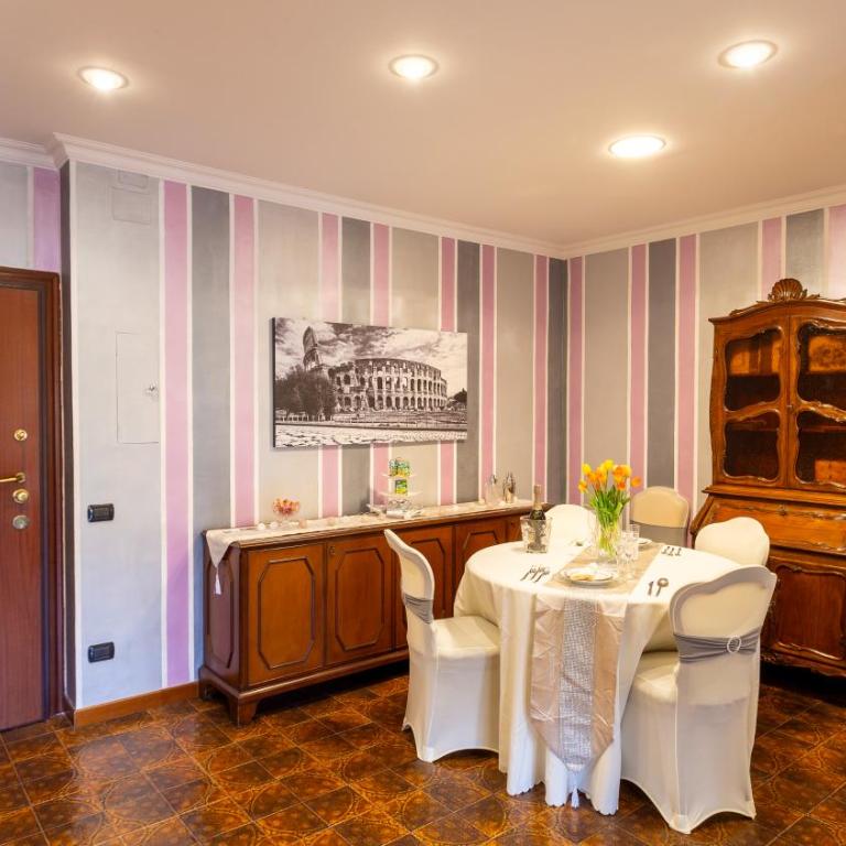 Il Mondo di Gianna, Family Apartment near Metro B Jonio Roma - Apartment mit 3 Schlafzimmern - obere Etage - 16
