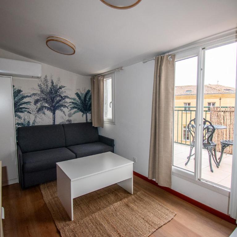 Studio climatisé avec terrasse, 5ème étage - Monolocale con Divano-Letto - 2
