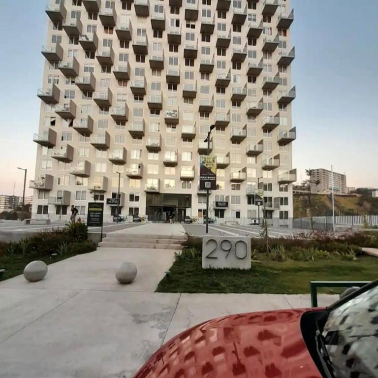 Apartment with a pool on the terrace and close to Viña - One-Bedroom Apartment - 12