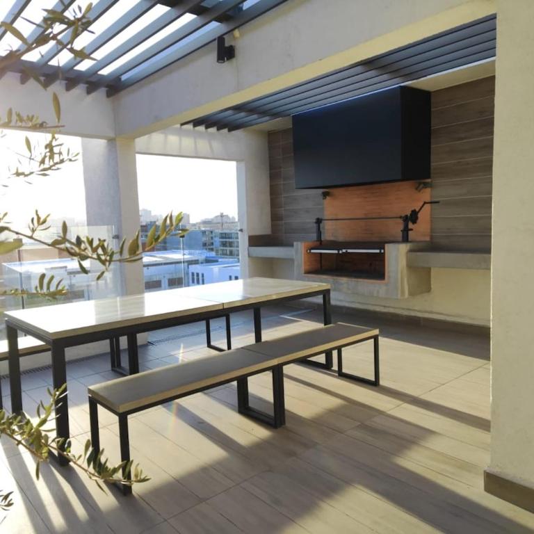 Suite Moderna Parking Movistar checkin Smart - Two-Bedroom Apartment - 8