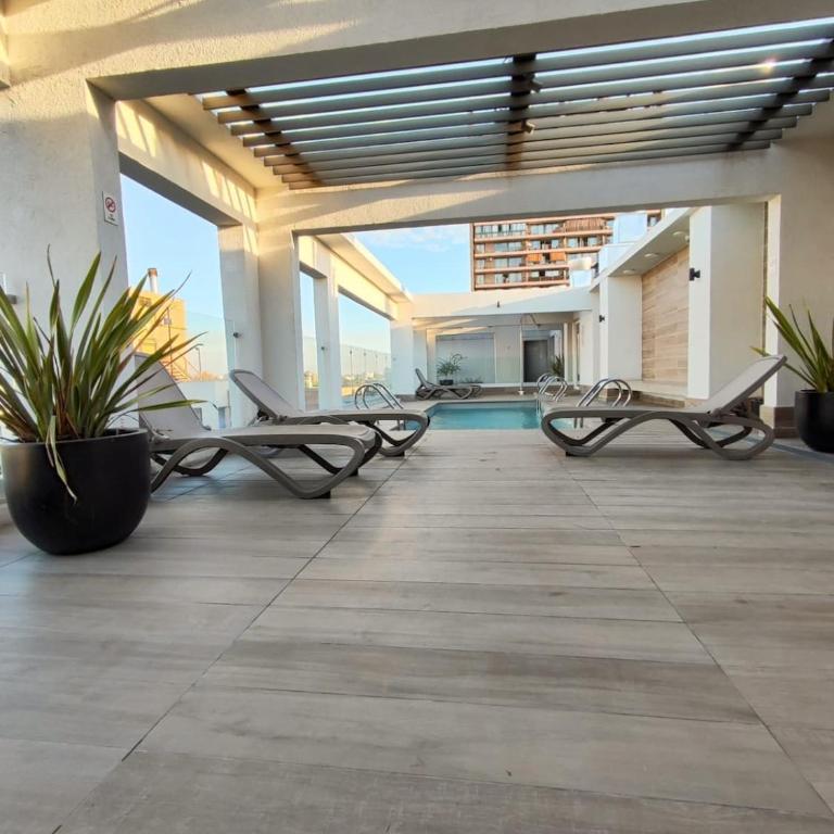Suite Moderna Parking Movistar checkin Smart - Two-Bedroom Apartment - 11