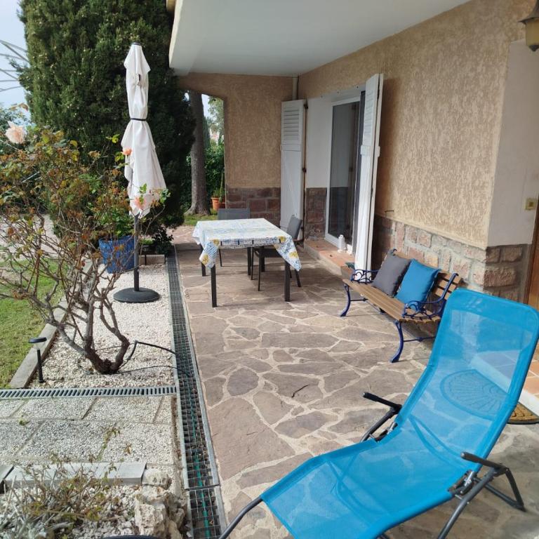 Appt 83m2 rez de jardin dans villa parc privé balcon vue mer - Apartment mit 1 Schlafzimmer und Gartenblick - 12