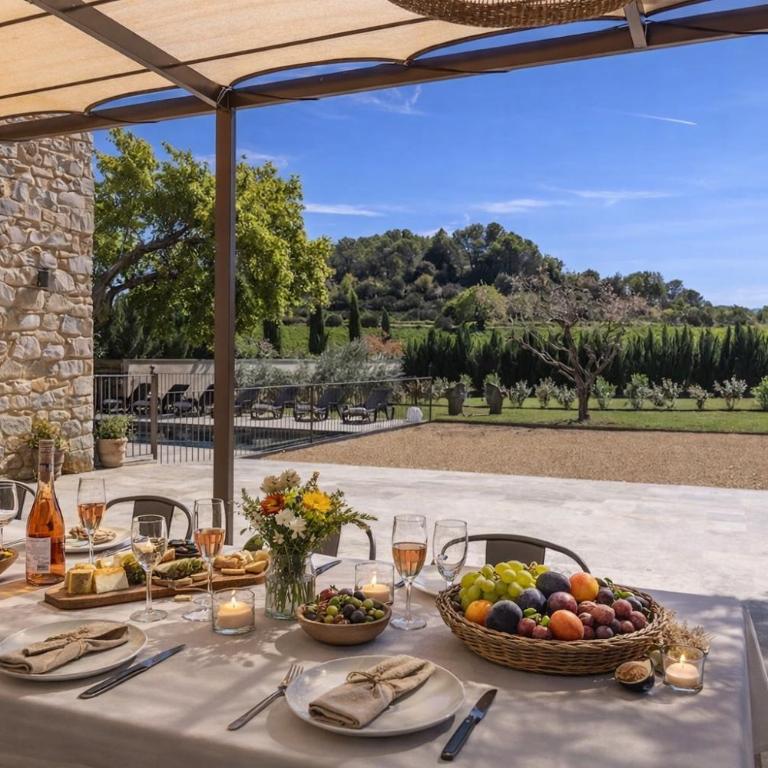 LA BASTIDE 5 étoiles Spa Saint Quenin Vaison - Pisicine - Jacuzzi Hammam MONT VENTOUX PROVENCE - Villa - 3