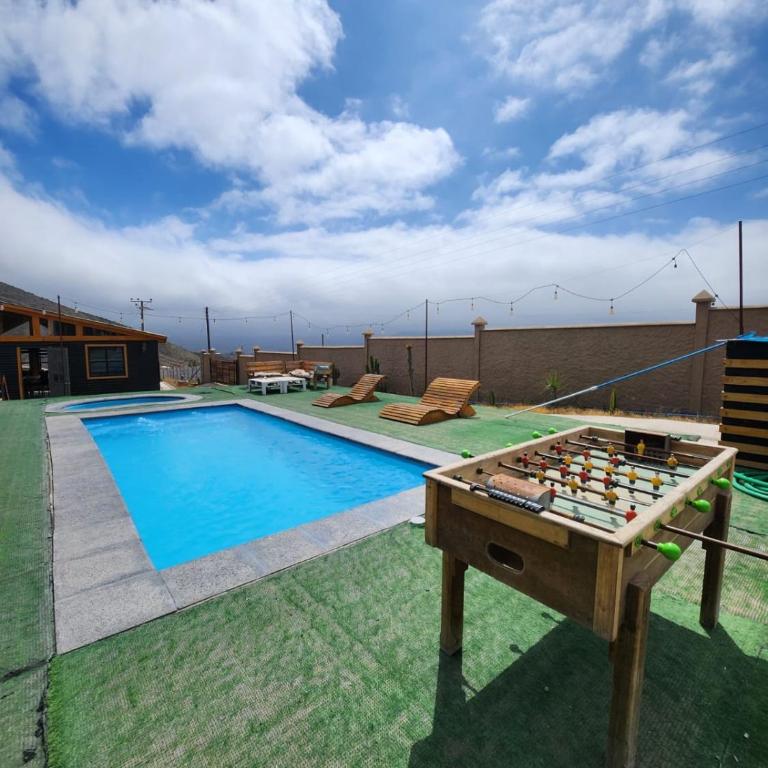Cabaña 2 con tinaja y piscina privada - Three-Bedroom House - 1