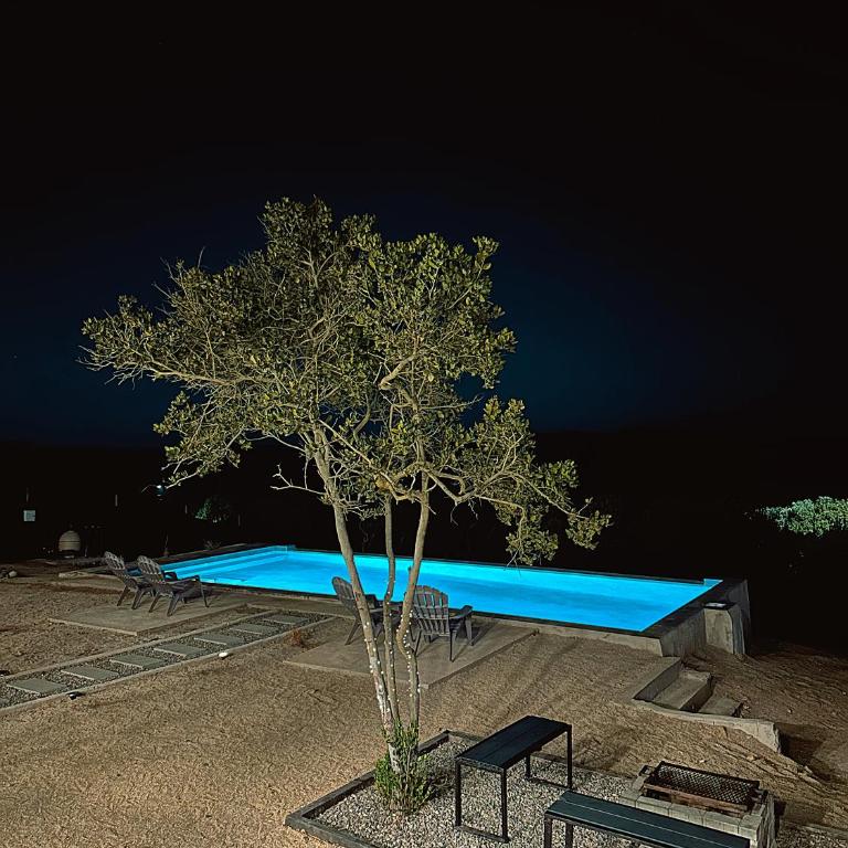 Cabaña con Jacuzzi y Piscina - One-Bedroom House - 15