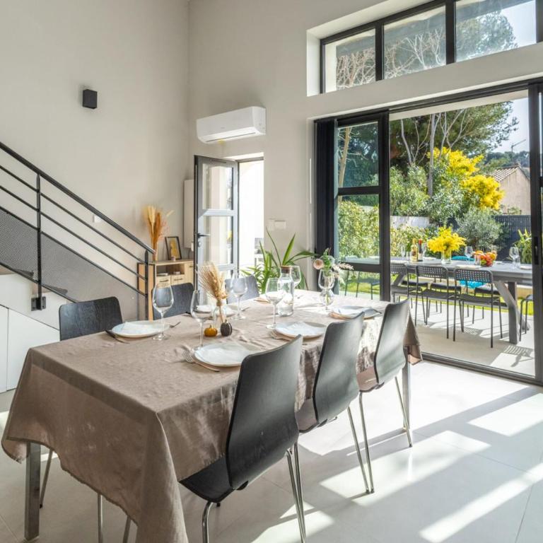 Villa moderne avec piscine - Proche Marseille - Maison de Vacances - 10