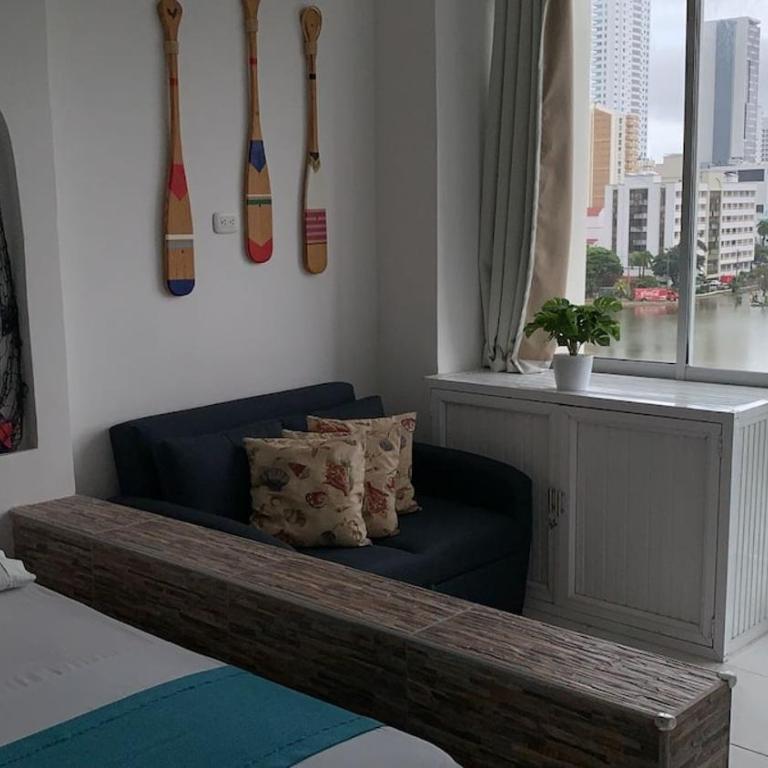 Aparta-estudio con hermosa vista Barrio Laguito - One-Bedroom Apartment - 17