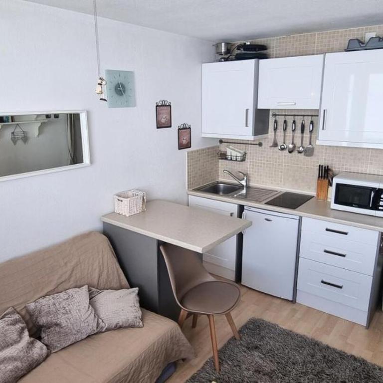 Résidence Etoile - Studio cabine rénové de 26m² vue Pistes MAE-3124 - Monolocale - 1