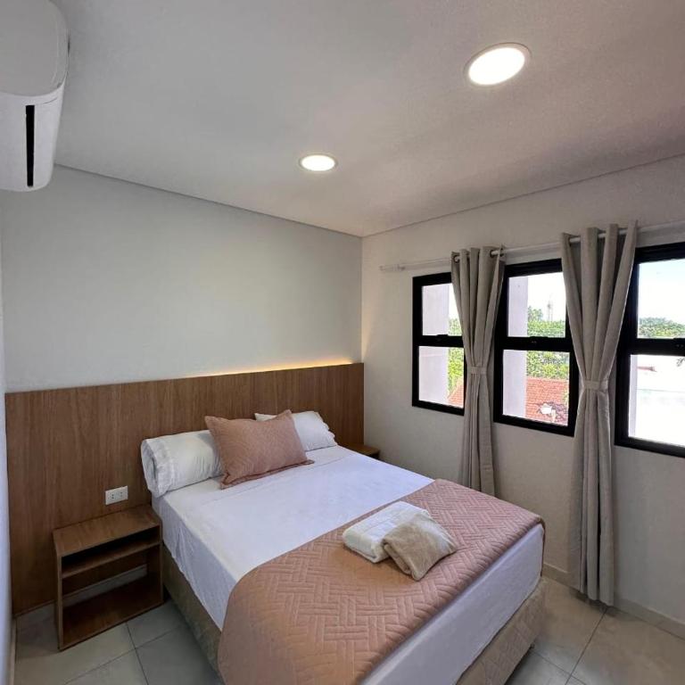 Paraná Beach Apart Hotel - Two-Bedroom Deluxe Apartment with Balcony - 1