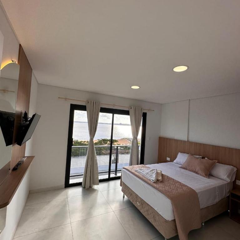 Paraná Beach Apart Hotel - Three-Bedroom Premium Apartment with Balcony - 5