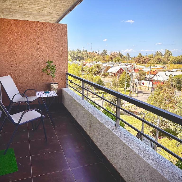 Apartamento Vista Buena - One-Bedroom Apartment with Balcony and City View - 12