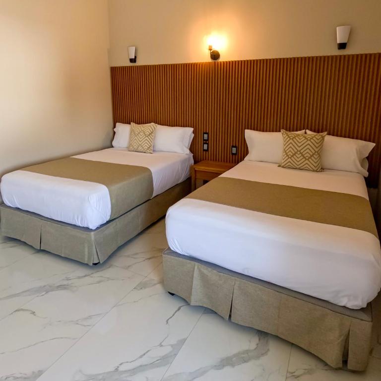 Hotel JVD Inn - Tonalá Centro GDL - Habitación Doble Superior - 2 camas dobles - 4