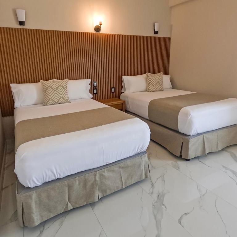 Hotel JVD Inn - Tonalá Centro GDL - Habitación Doble Superior - 2 camas dobles - 5
