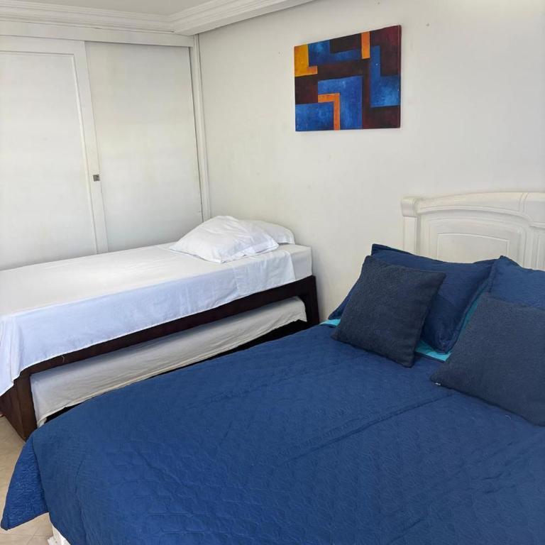 Amoblados , Cartagena, El Laguito - Two-Bedroom Deluxe Apartment with Balcony - 8