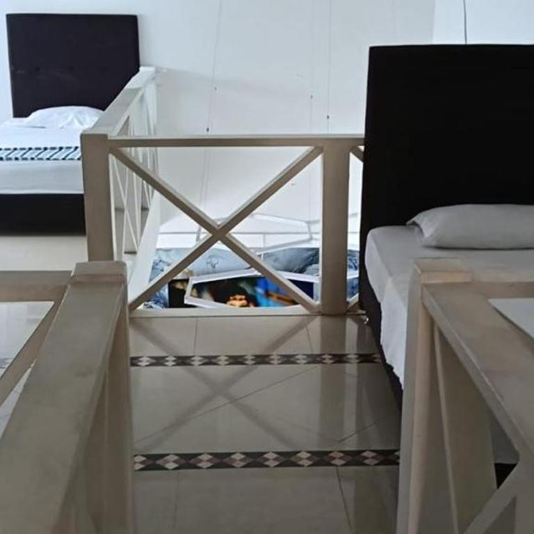 Amoblados , Cartagena, El Laguito - Two-Bedroom Deluxe Apartment with Balcony - 13