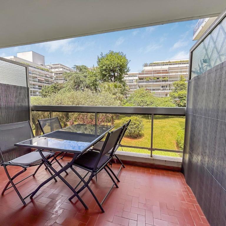 Studio 4 pers piscine plage à pied - Appartement - Vue sur Jardin - 16