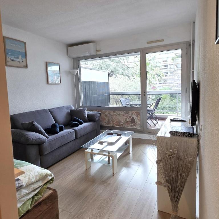 Studio 4 pers piscine plage à pied - Appartement - Vue sur Jardin - 5